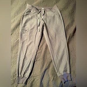 Charcoal Gray Medium Petite FIGS Joggers
